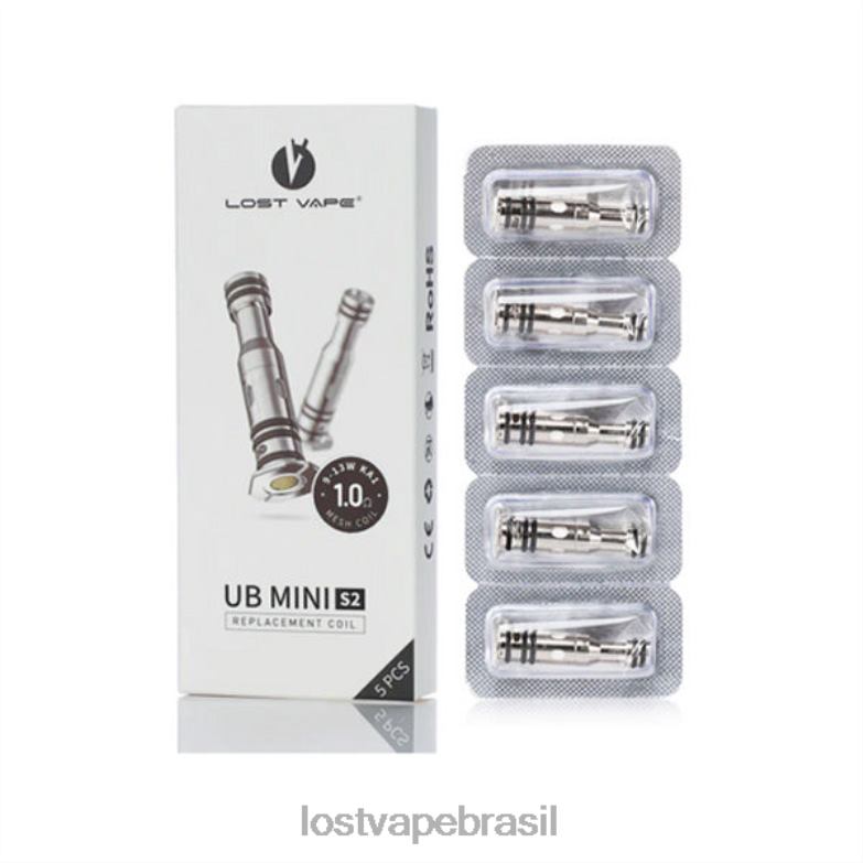 Lost Vape UB mini bobinas de reposição (pacote com 5) 1.ohm VX68D134 | Lost Vape Review Brasil