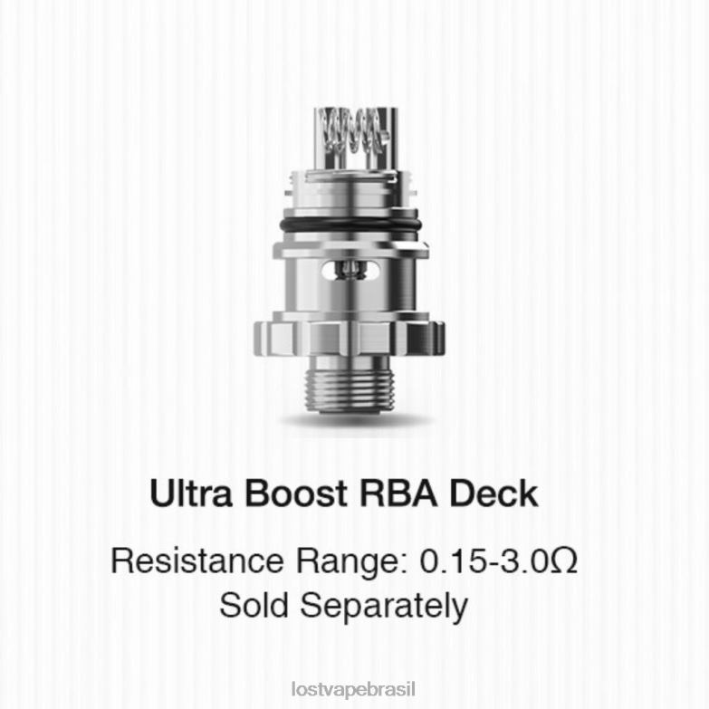Lost Vape Ultra bobinas de reforço (pacote com 5) deck de rba VX68D351 | Lost Vape Brasil